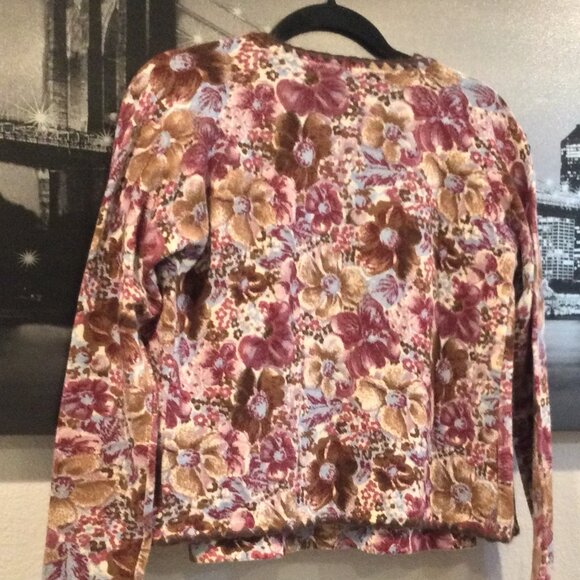 Blumarine Floral Wool Knit Set Sz S - Picture 5 of 5